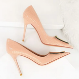 Funki Buys | Shoes | Women's Metal Buckle Luxury Women's Pumps | Stilettos