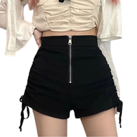 Funki Buys | Shorts | Women's Gothic Summer Drawstring A-line Shorts