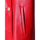 Funki Buys | Jackets | Women's Long Faux Leather Swing Coat