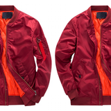 Funki Buys | Jackets | Men's Comfortable Aviator Bomber Jacket