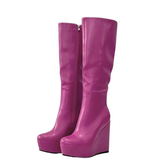 Funki Buys | Boots | Women's Super High Wedge Heeled Boots