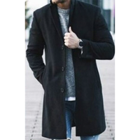 Funki Buys | Jackets | Men's Slim Fit Mid-Length Casual Jacket