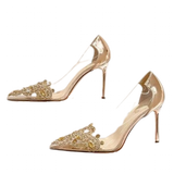 Funki Buys | Shoes | Women's Pointed Toe Wedding Stilettos | Prom Bride