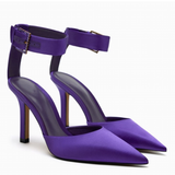 Funki Buys | Shoes | Women's Ankle Strap High Heels | Elegant Wedding