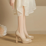 Funki Buys | Shoes | Women's Elegant Patent High Heel Pumps