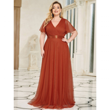 Funki Buys | Dresses | Women's Plus Size Long Evening Dress