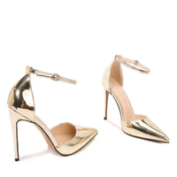 Funki Buys | Shoes | Women's Gold Silver Stilettos | Formal Pumps