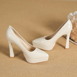 Funki Buys | Shoes | Women's Elegant Patent High Heel Pumps