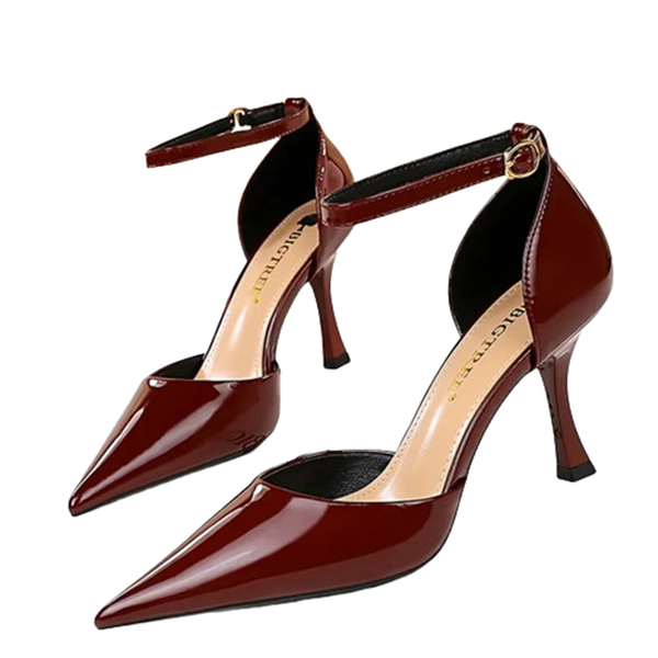 Funki Buys | Shoes | Women's Long Pointed Toe Pumps | Kitten Heel