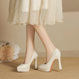 Funki Buys | Shoes | Women's Elegant Patent High Heel Pumps