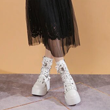 Funki Buys | Boots | Women's Gothic Punk Platform Wedges | Cosplay