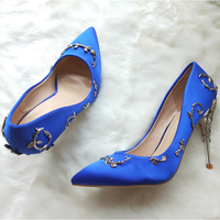 Funki Buys | Shoes | Women's Elegant Silk Stilettos | Wedding Shoes