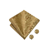 Funki Buys | Vests | Men's 5 Pcs Premium Gold Vest Tie Set