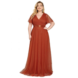 Funki Buys | Dresses | Women's Plus Size Long Evening Dress