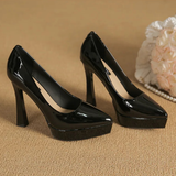 Funki Buys | Shoes | Women's Elegant Patent High Heel Pumps