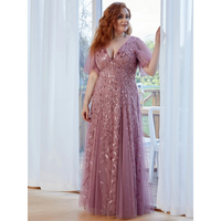 Funki Buys | Robes | Robe longue en dentelle à sequins pour femme