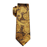 Funki Buys | Vests | Men's 4 Pcs Premiem Gold Tie Vest Set