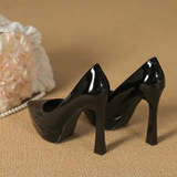Funki Buys | Shoes | Women's Elegant Patent High Heel Pumps
