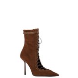 Funki Buys | Boots | Women's Stylish Lace Up Stiletto Boots
