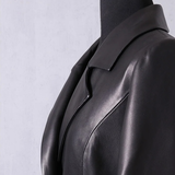 Funki Buys | Jackets | Women's Long Faux Leather Swing Coat