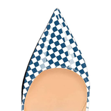 Funki Buys | Shoes | Women's Colored Checkered Patent High Heels