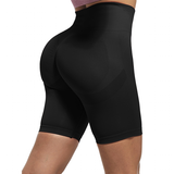 Women's High Waist Soft Smile Yoga Pants - Black - Shorts Fitness Leggings - XXL - Polyester Spandex - image 41