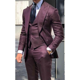 Funki Buys | Suits | Men's Slim Fit Formal Wedding Tuxedos 3Pc