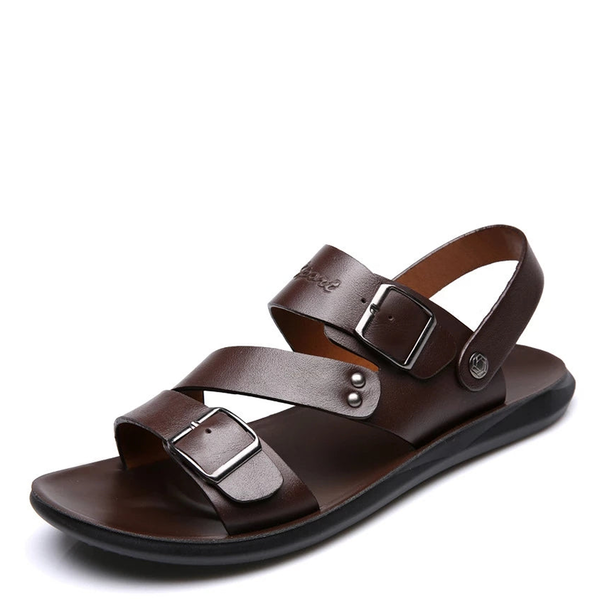 Funki Buys | Shoes | Men's Summer Fashion Leather Sandals