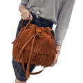 Funki Buys | Bags | Handbags Women's Fringe Bucket Bag