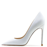 Funki Buys | Shoes | Women's White Patent Leather Stilettos