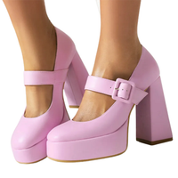 Funki Buys | Shoes | Women's Summer Mary Jane Platform Shoes | Party