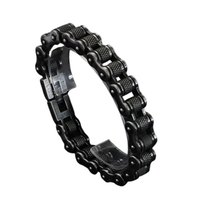 Funki Buys | Bracelets | Unisex Metal Bike Chain Wristband