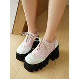 Funki Buys | Shoes | Women's British Walker Chunky Platforms