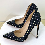 Funki Buys | Shoes | Women's Beaded Crystal Luxury Stilettos