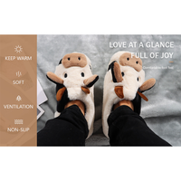Funki Buys | Shoes | Women's Cute Soft Cow Slipper