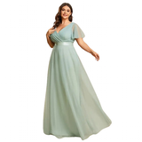 Funki Buys | Dresses | Women's Plus Size Long Evening Dress