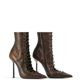 Funki Buys | Boots | Women's Stylish Lace Up Stiletto Boots