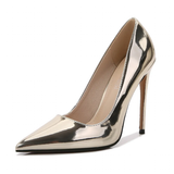 Funki Buys | Shoes | Women's Classic Stilettos | Gold Silver High Heel