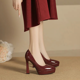 Funki Buys | Shoes | Women's Elegant Patent High Heel Pumps