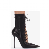 Funki Buys | Boots | Women's Stylish Lace Up Stiletto Boots