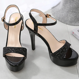 Funki Buys | Shoes | Women's Party Club Dance Platform Sandals | Bling