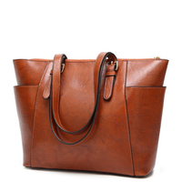 Funki Buys | Bags | Handbags | Women's Luxury Vintage Leather Tote Bag