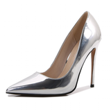 Funki Buys | Shoes | Women's Classic Stilettos | Gold Silver High Heel