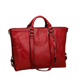 Funki Buys | Bags | Handbags | Women's Vintage Faux Leather Tote Bag