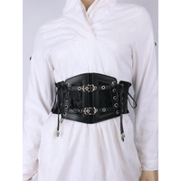 Funki Buys | Belts | Women's Buckle Strap Waist Cinch Lace Up Belts