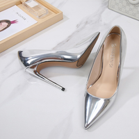 Funki Buys | Shoes | Women's Classic Stilettos | Gold Silver High Heel