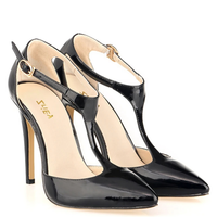 Funki Buys | Shoes | Women's Super High  Heel T-Strap Stilettos