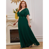 Funki Buys | Dresses | Women's Elegant Chiffon Evening Dress