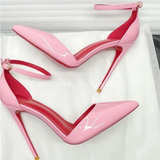 Funki Buys | Shoes | Women's Baby Pink Patent High Stilettos
