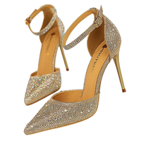 Funki Buys | Shoes | Women's Shiny Rhinestone Designer Heels | Wedding